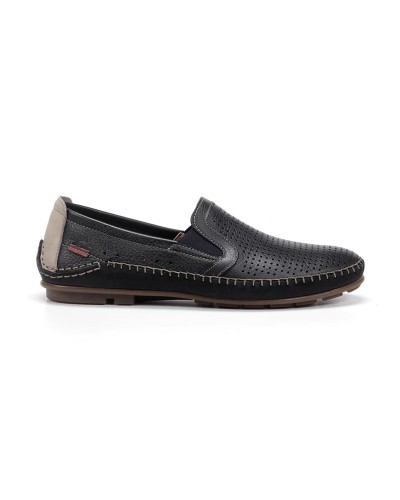 Mocasin casual picado hombre Fluchos F1177