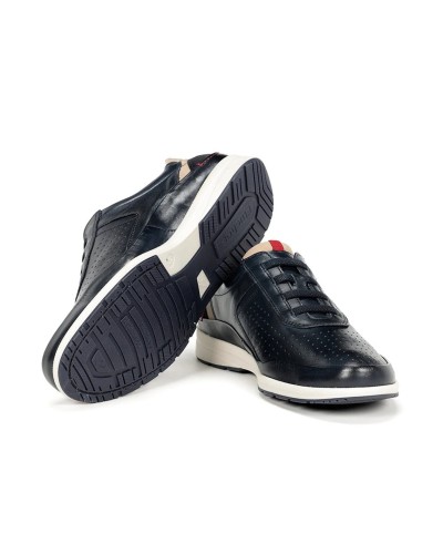 Homem desportivo casual picado Fluchos F1736