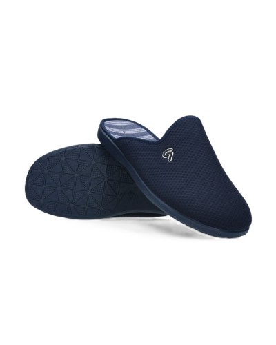 Zapatilla casa chinela licra hombre Garzon 6911-109