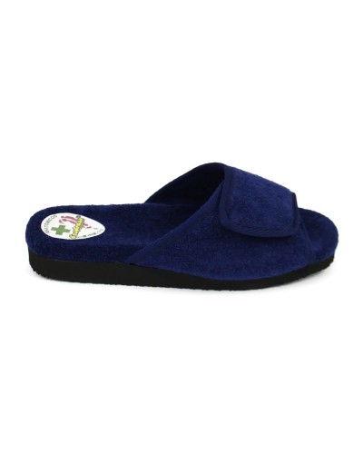 Zapatilla casa chinela velcro hombre Despinosa 253