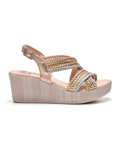 Sandal trançada mulher 24 horas 26783
