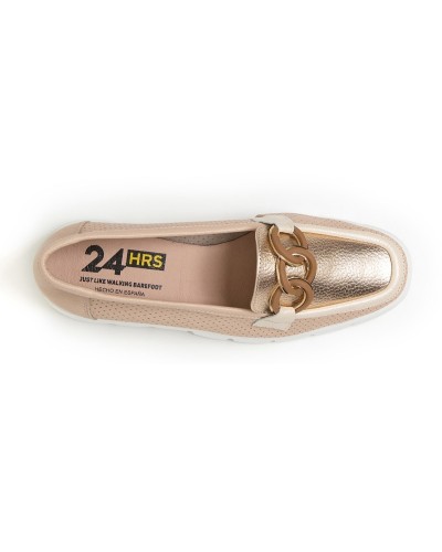 Mocasin picado mujer 24 Horas 26723