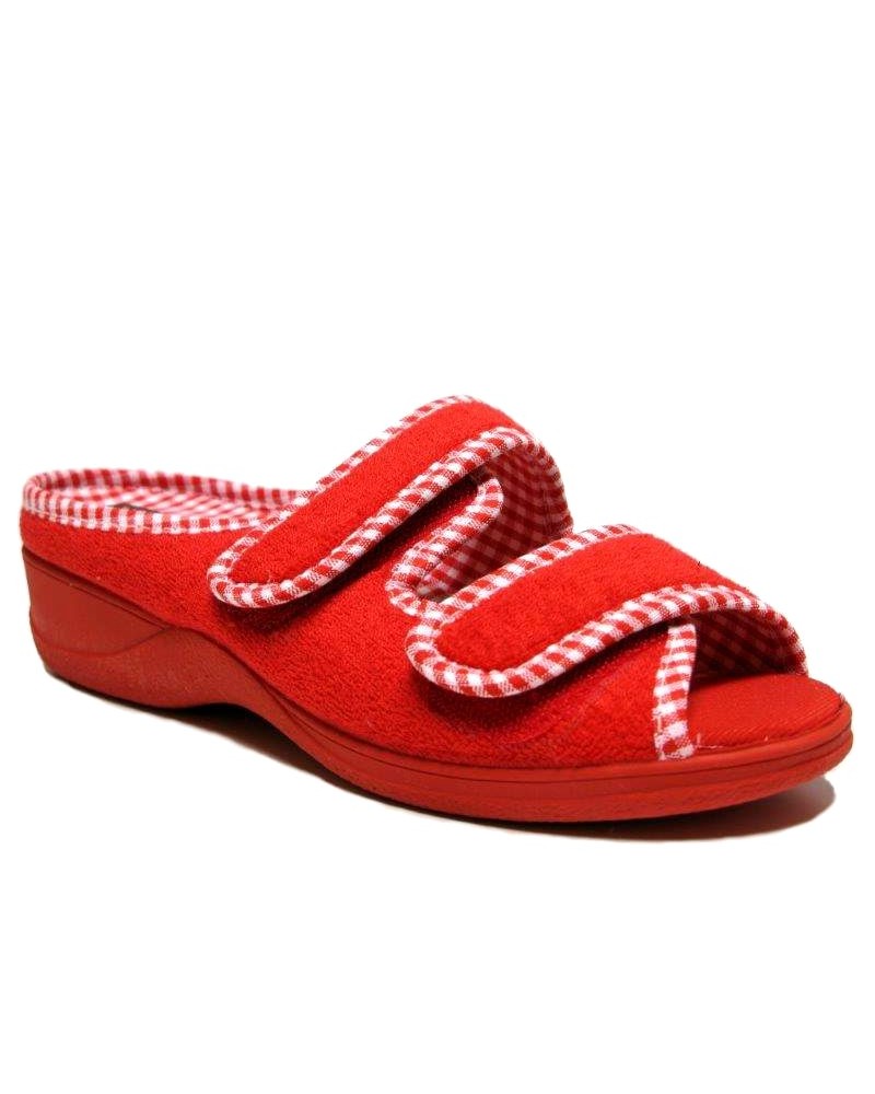 Zapatilla casa velcros mujer Doctor Cutillas 21823