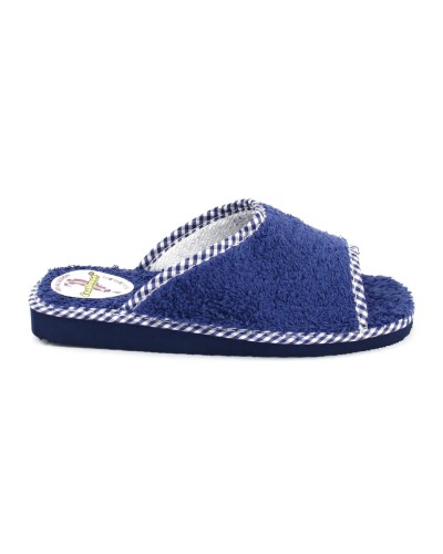 Zapatilla casa chinela rizo mujer Despinosa 1401