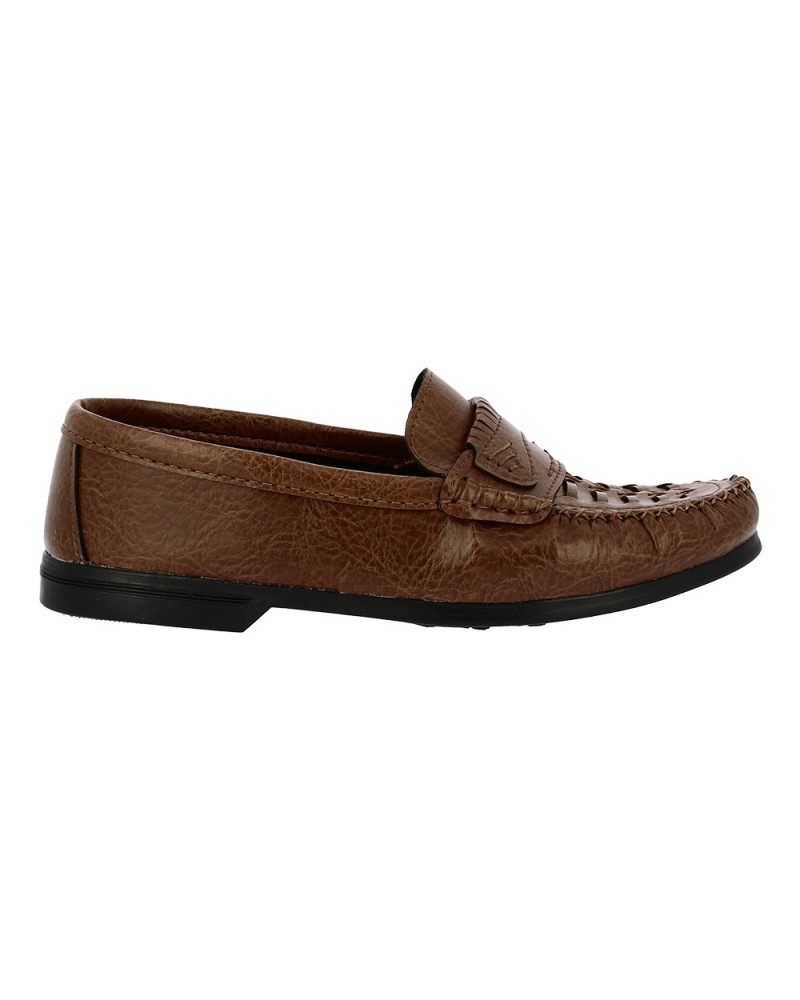 Mocassino intrecciato uomo venditore 20-1005