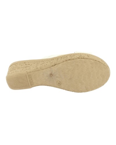 Sandal Wedge Wedneve Femme Bandes 15-08