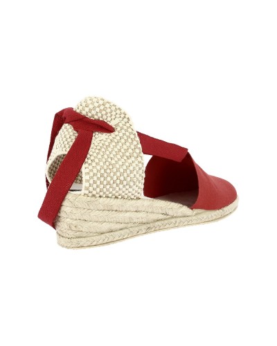 Alpargata cuña lazada mujer Selquir 26-4000