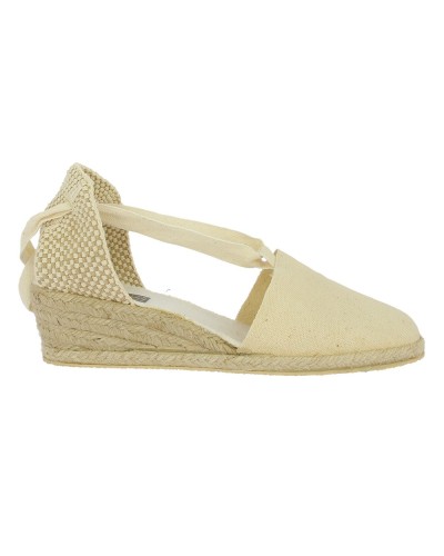 Alpargata cuña lazada mujer Selquir 26-4000
