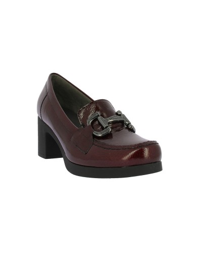 Mocasin tacon mujer Pitillos 30502