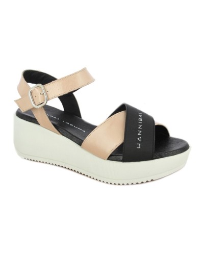 Sandalia plataforma Mujer Hannibal Laguna ASCOT-03