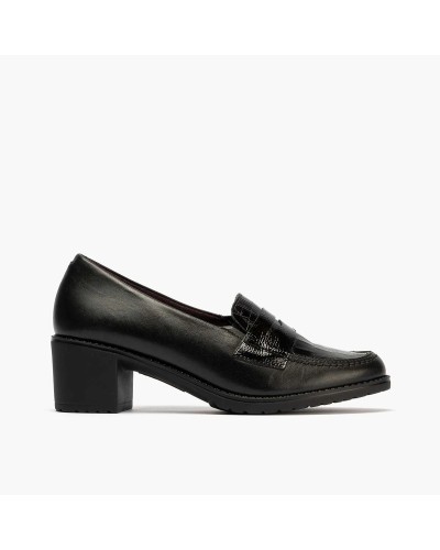 Mocasín tacón Pitillos 10040