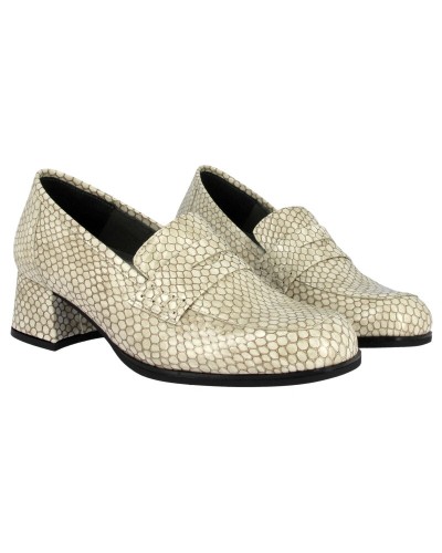 Zapato mocasín tacón Doctor Cutillas 83221