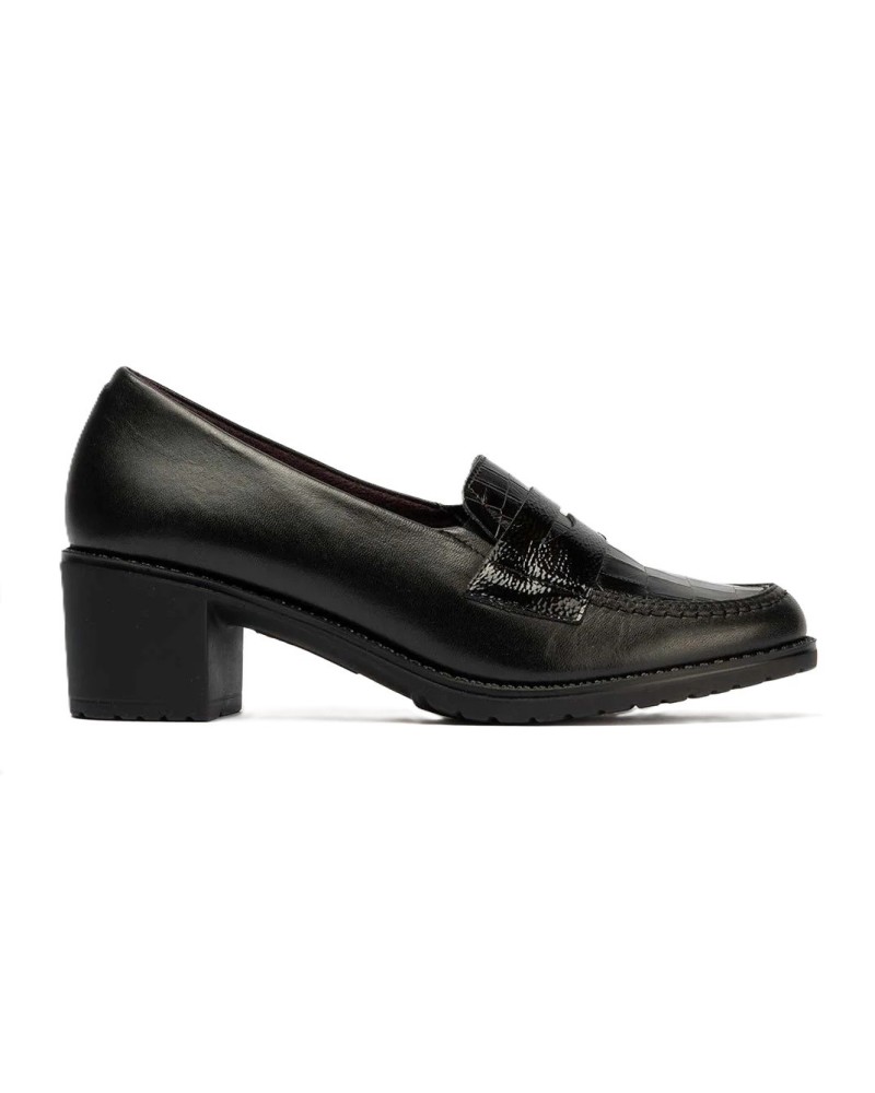 Mocasín tacón Pitillos 10040